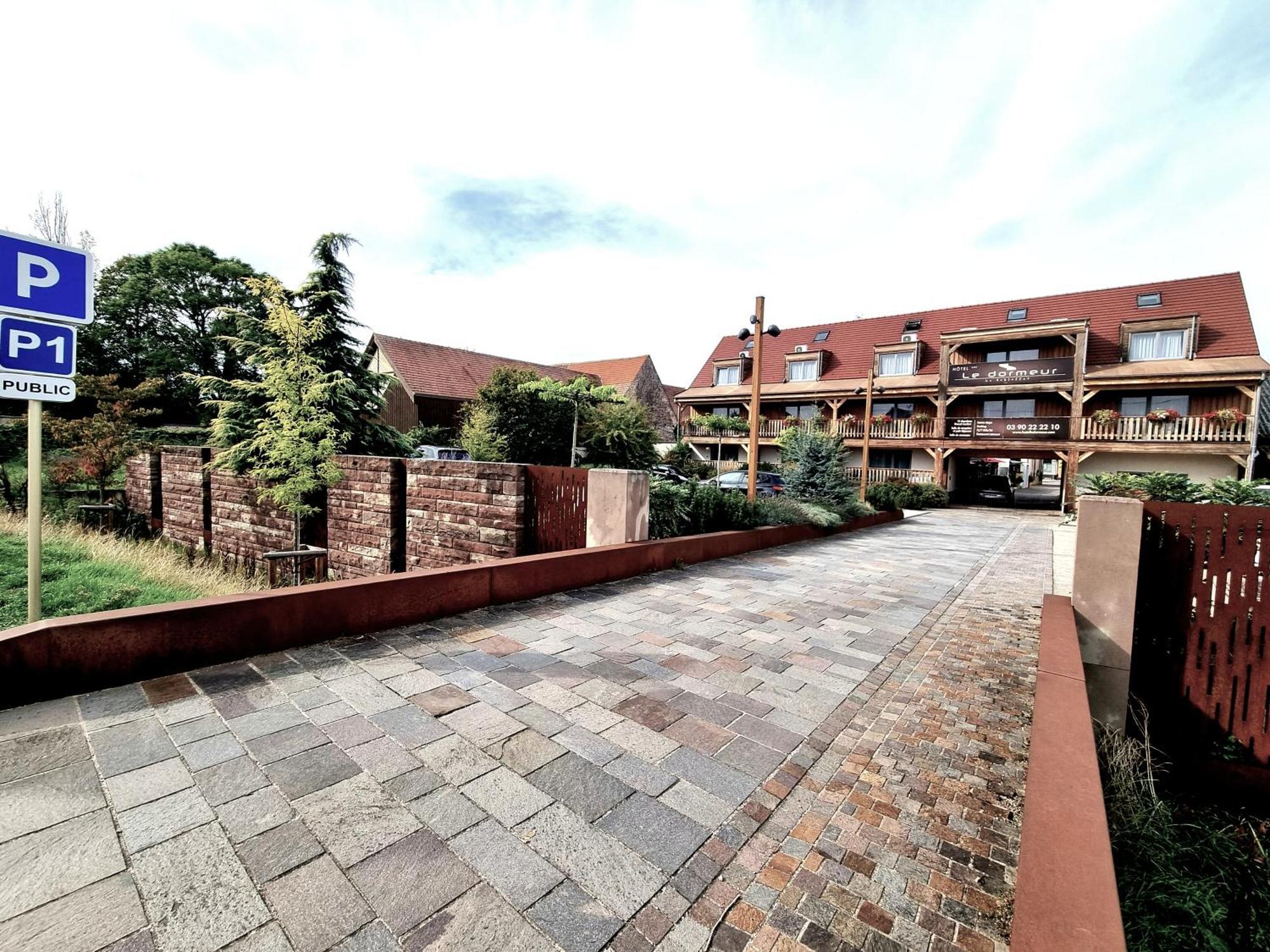 Hotel Le Dormeur Dorlisheim Exterior foto